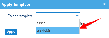 template folder