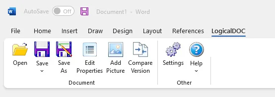 Addin per Microsoft Office LogicalDOC Documentation