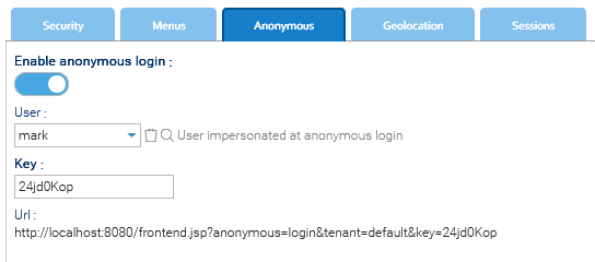anonymous login