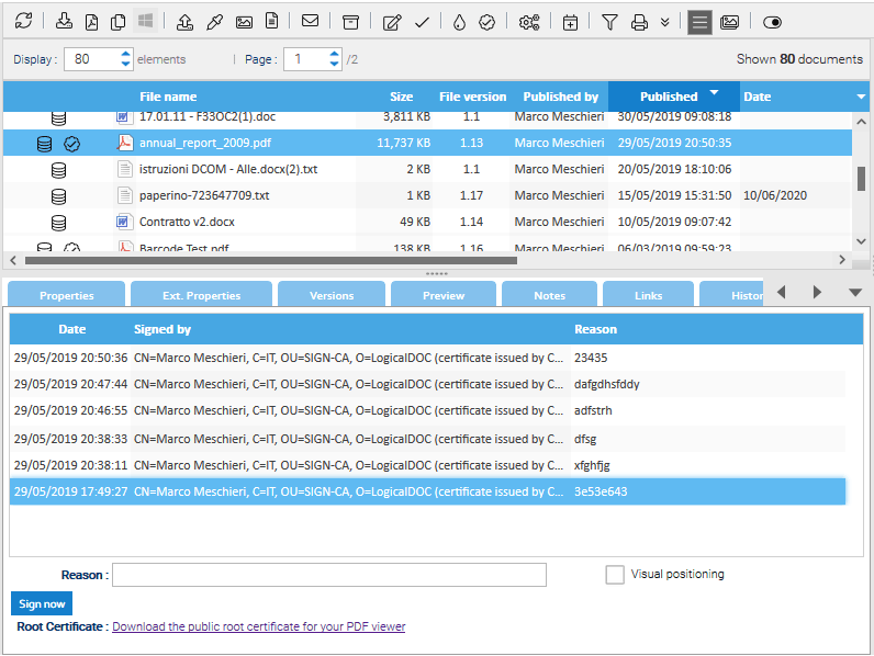 Icon 1.1, PDF